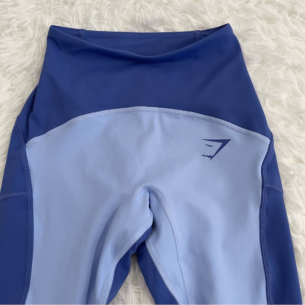 Gymshark Leggings Woman’s Size Xs Cropped - Picture 3 of 6